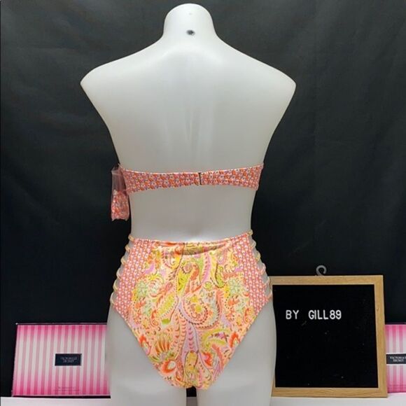 New ❤️ Victoria Secret Swimsuit 2PC 32C/M - Picture 5 of 10